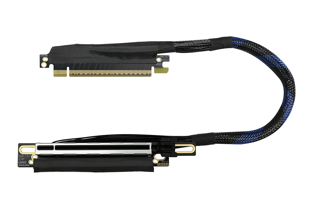 สายต่อการ์ดจอ PCIe 5.0 X16 แบบ - Pcie 5.0 Gpu Riser Cable บทวิจารณ์และราคา